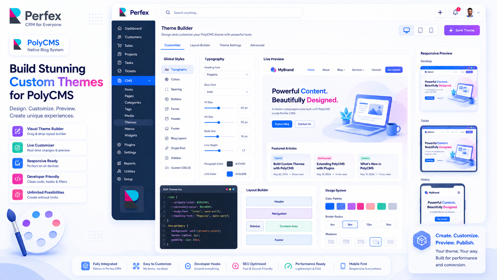 Theme Development: Building Your Own PolyCMS Theme